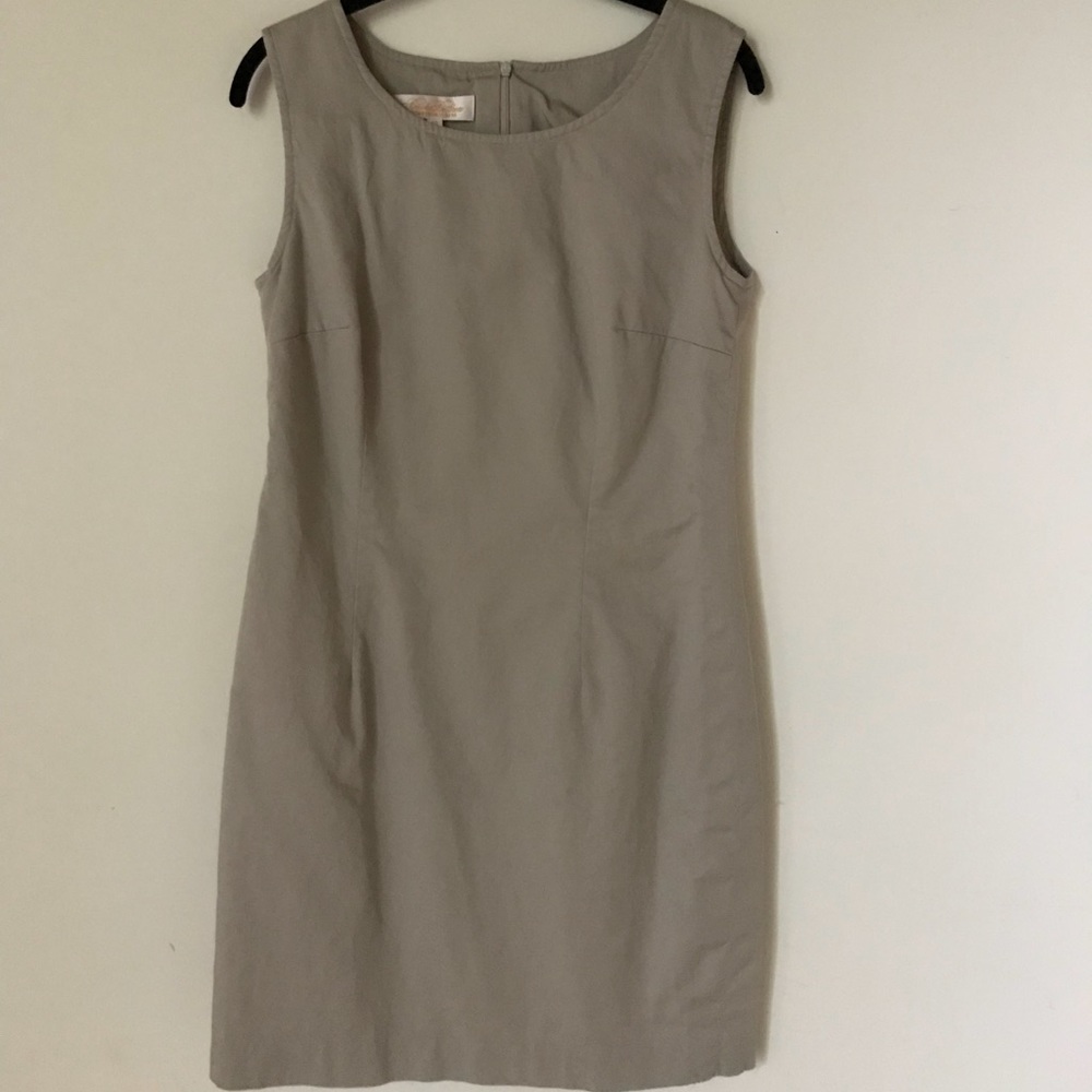 Brooks Brothers Khaki Dress Sleeveless